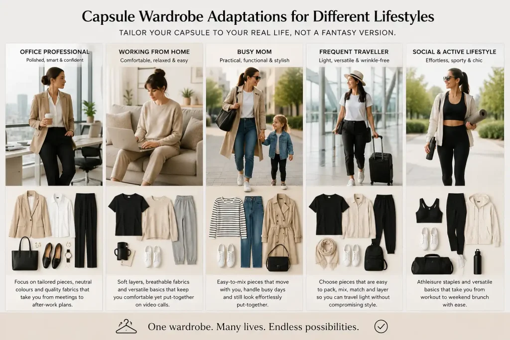 Tailor your capsule to your real life, not a fantasy version.