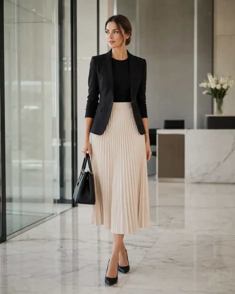 Elegant Corporate Lobby Portrait
