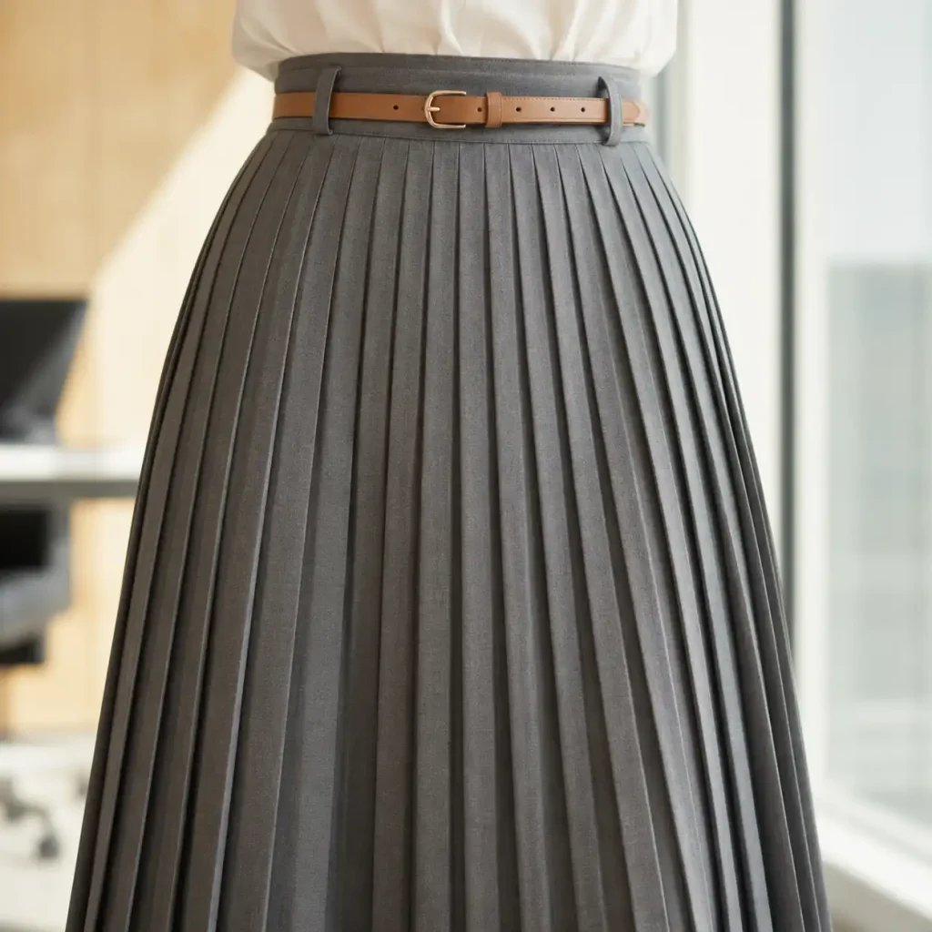 Pleated Skirt